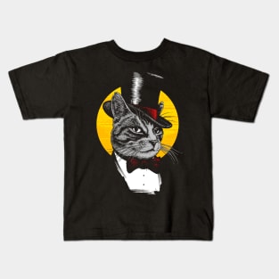 Tuxedo cat Kids T-Shirt